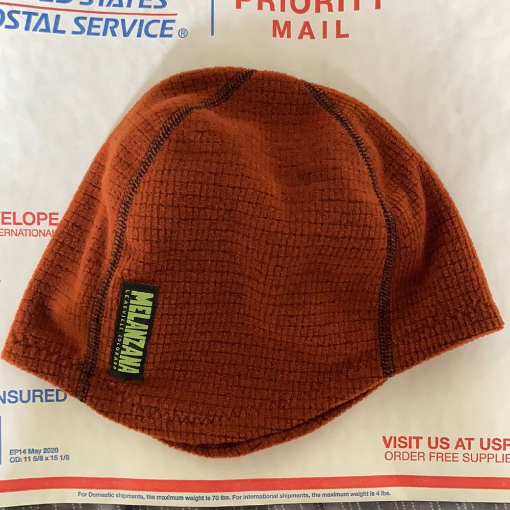 Melanzana Microgrid Beanie Ochre Large